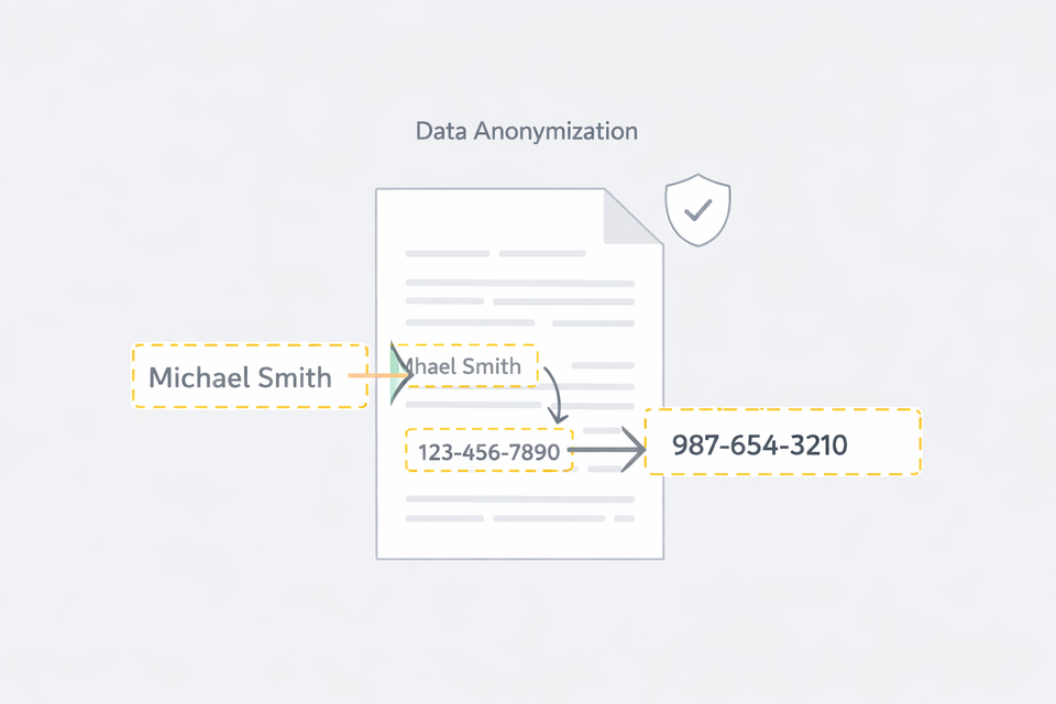 Text replacement preview